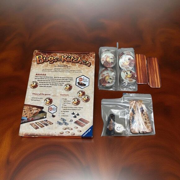 Vintage Ravensburger Bugs In The Kitchen Hexbug Game - Picture 7 of 8